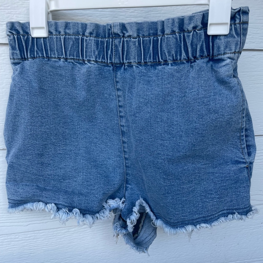 High-rise Jean Shorts